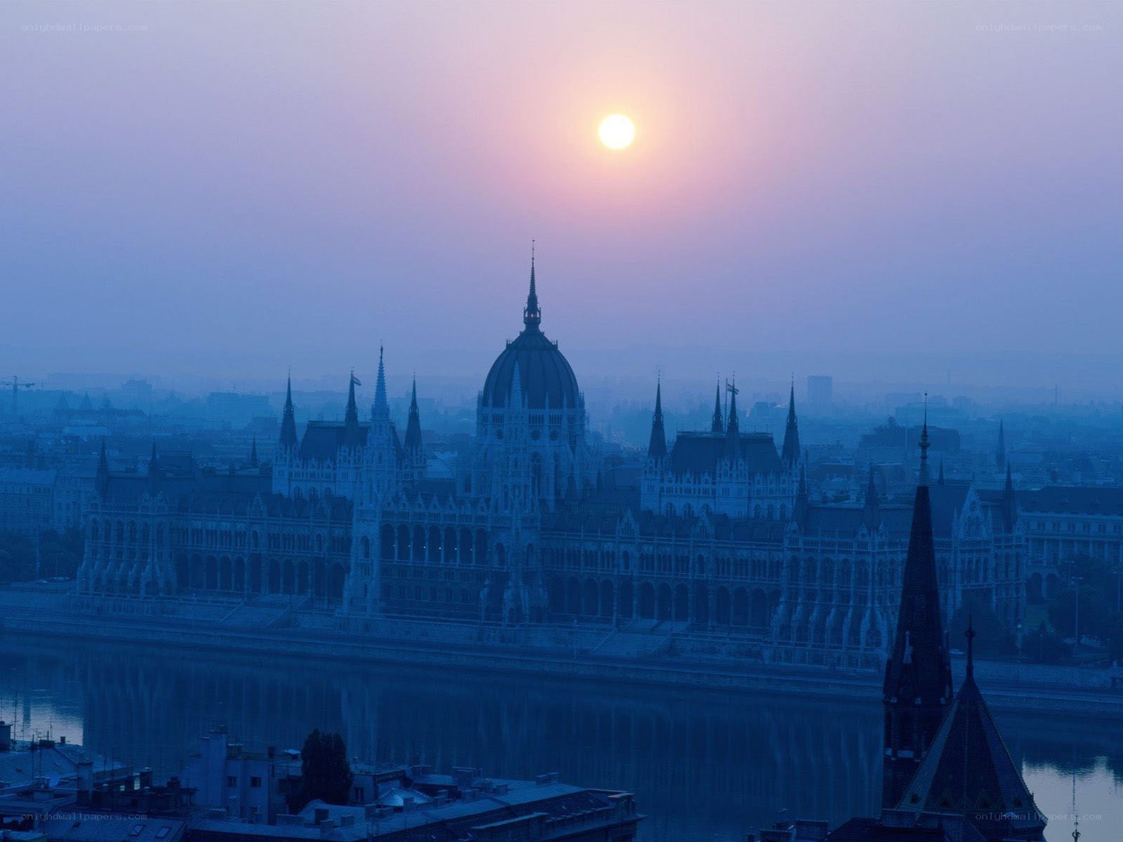 Parliament at sunrise