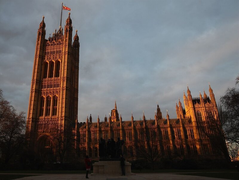 Parliament Building at Sunset