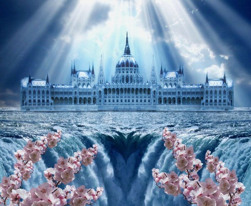 Parliament Building — Blue