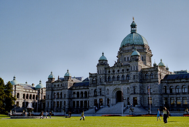 Parliament Building — Green, Serene