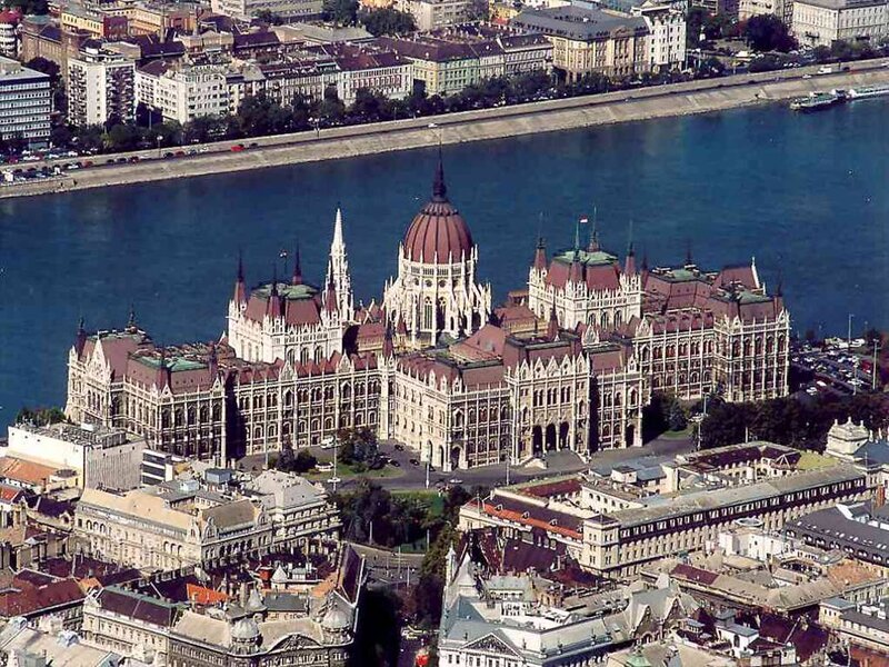 Parliament building in Budapest