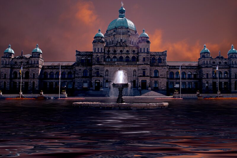 Parliament Building — Purple