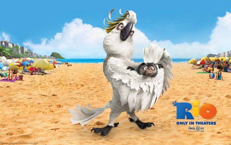 Parrot Holding Monkey