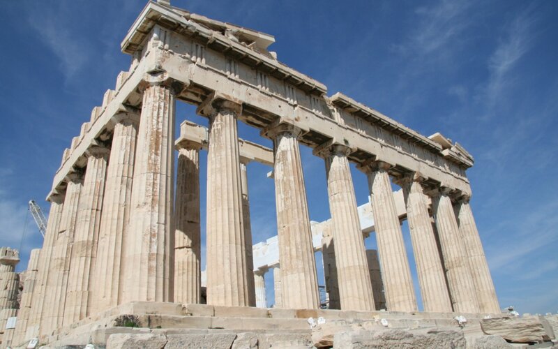 Parthenon Temple — Beige, Serene