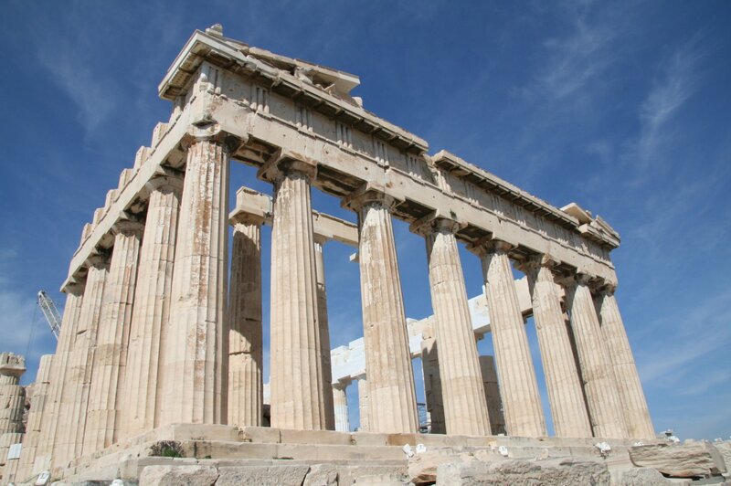Parthenon Temple — Beige