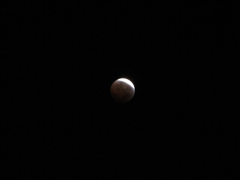 Partial lunar eclipse