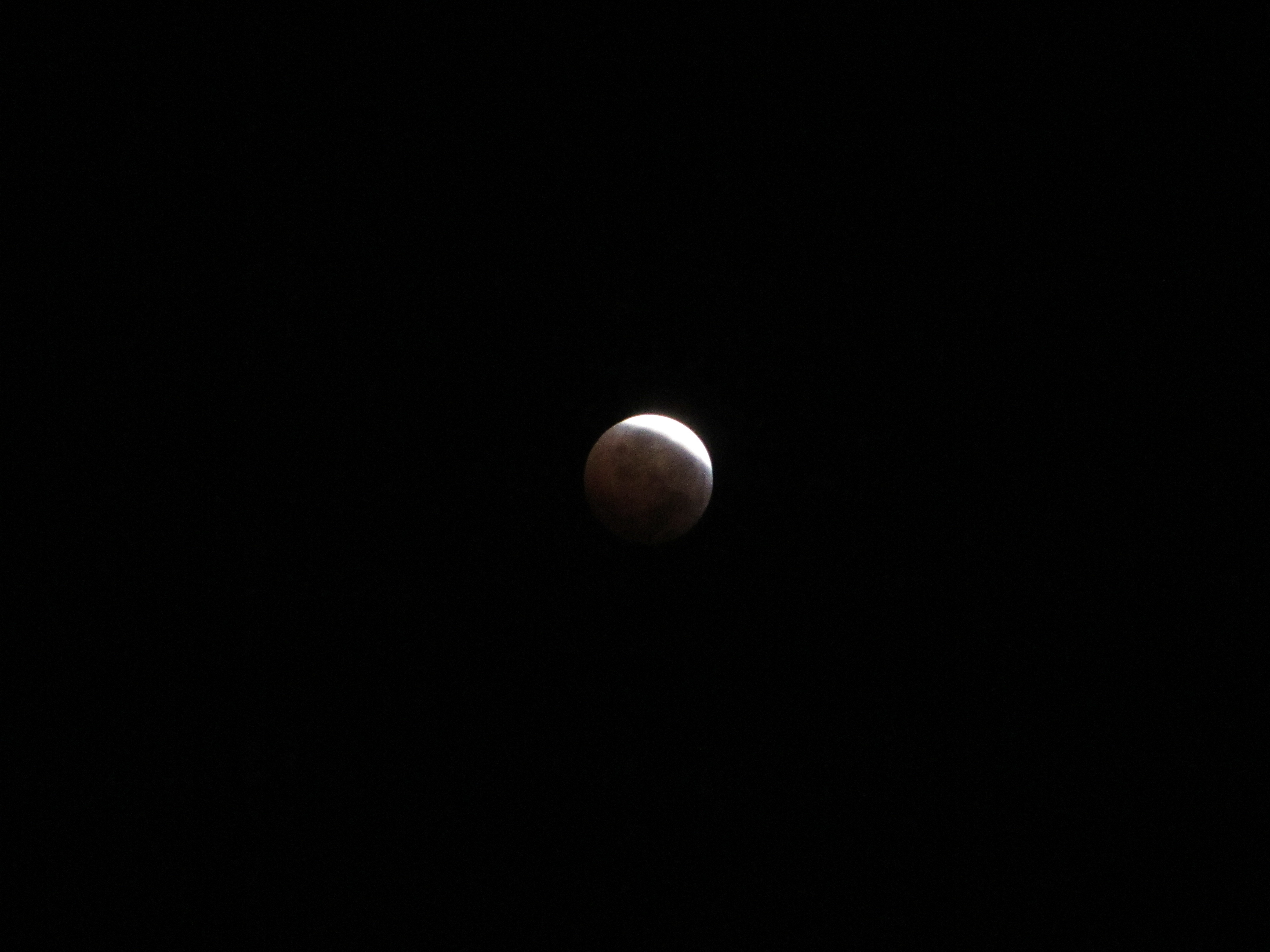 Partial lunar eclipse