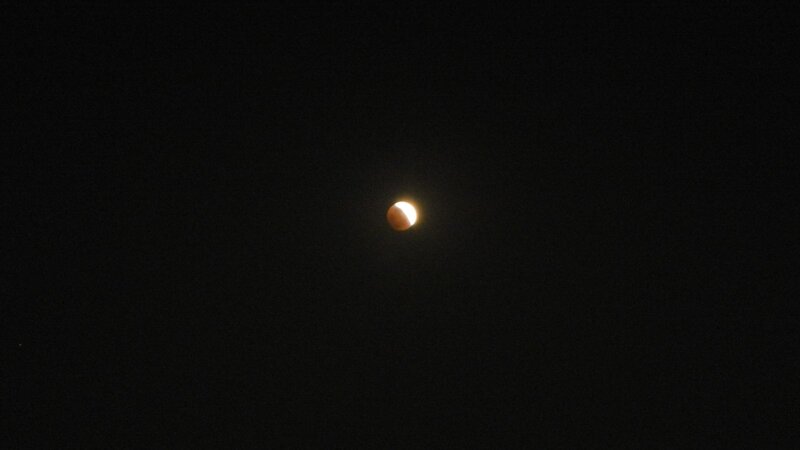 Partial lunar eclipse
