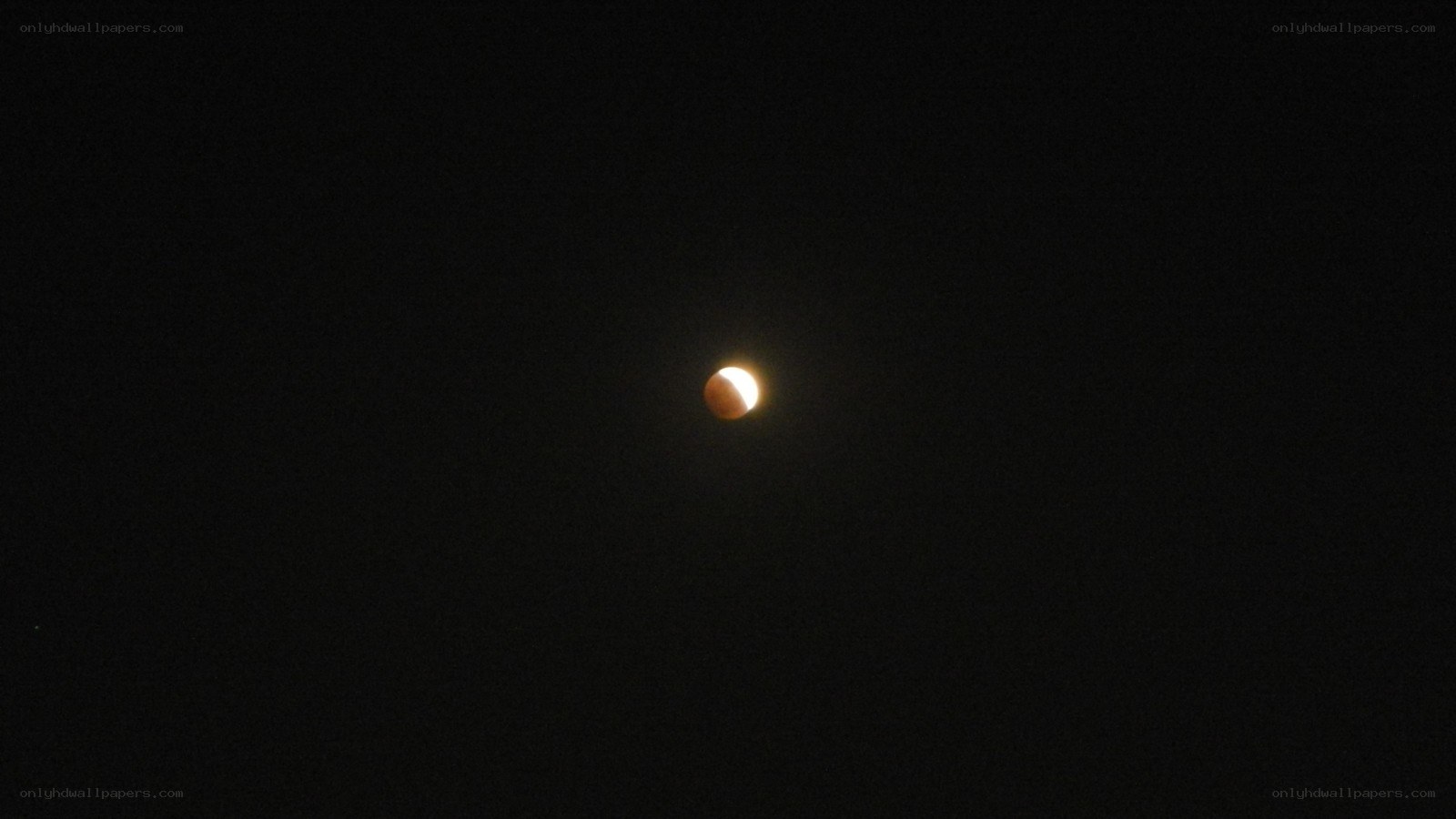 Partial lunar eclipse