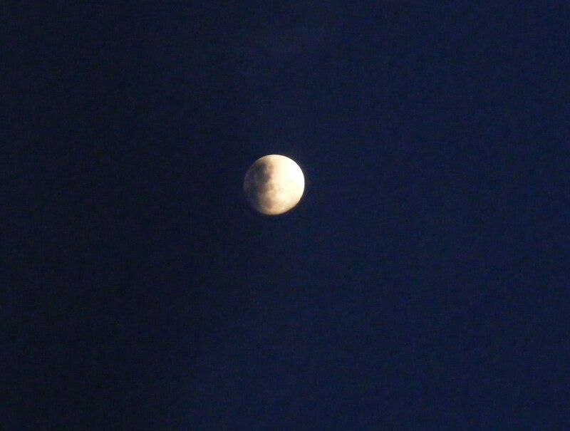 Partial lunar eclipse