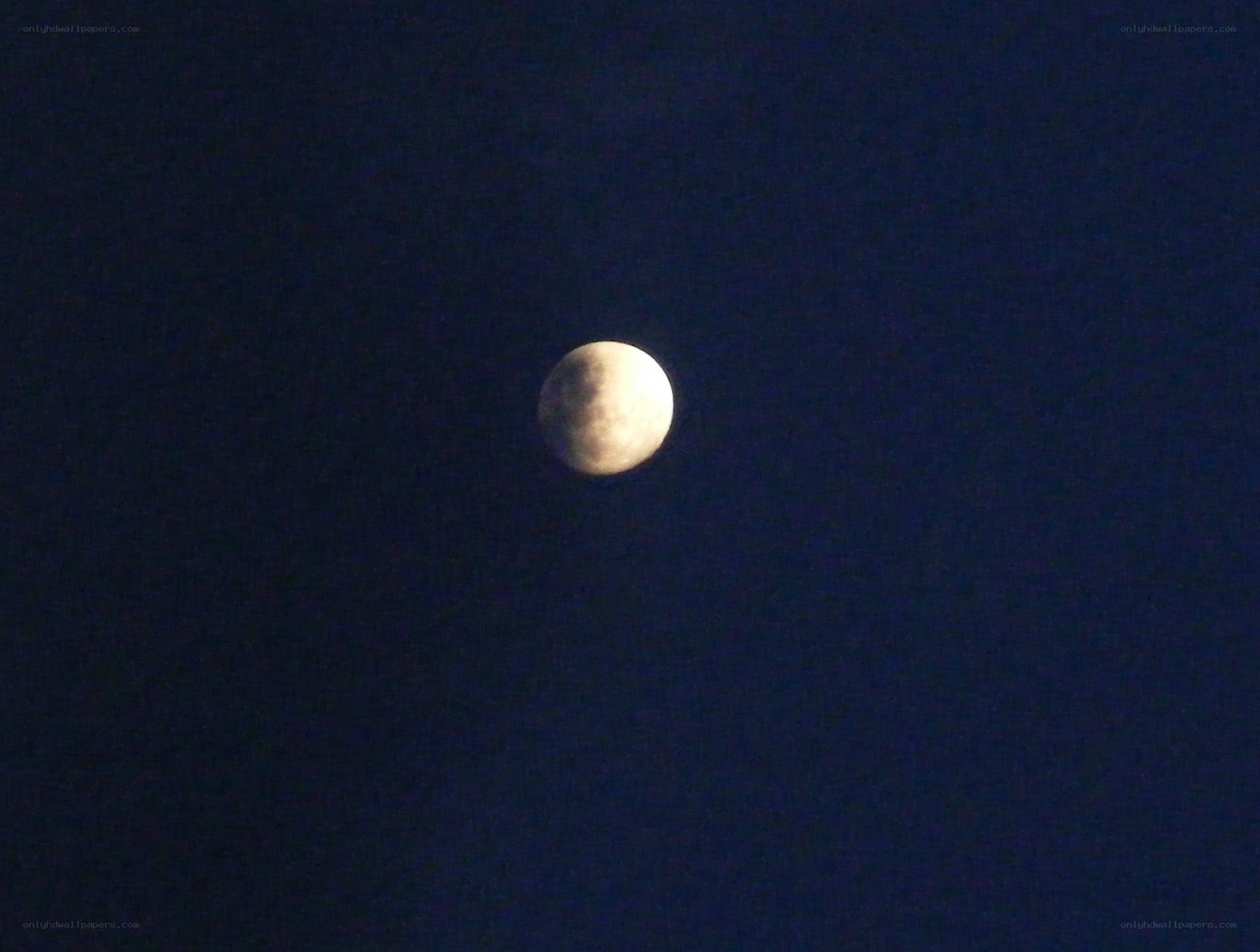 Partial lunar eclipse