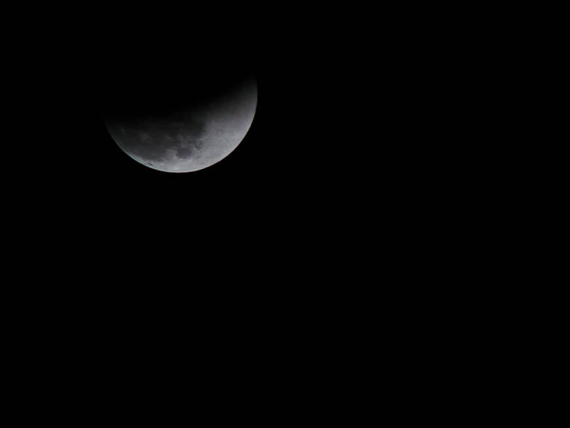 Partial lunar eclipse