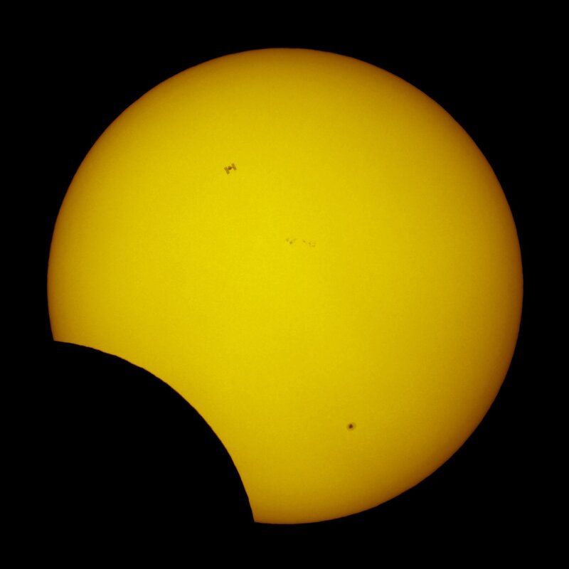 Partial solar eclipse