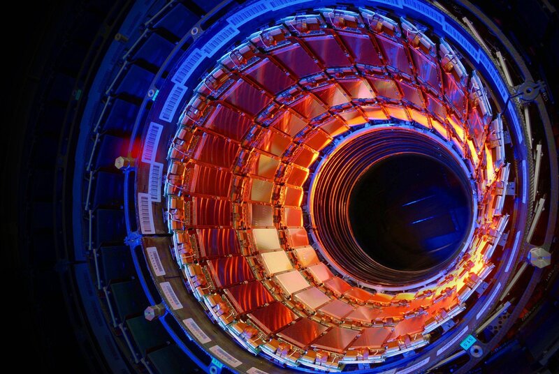 Particle Accelerator Detector — Blue