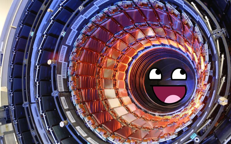 Particle Accelerator Detector — Orange
