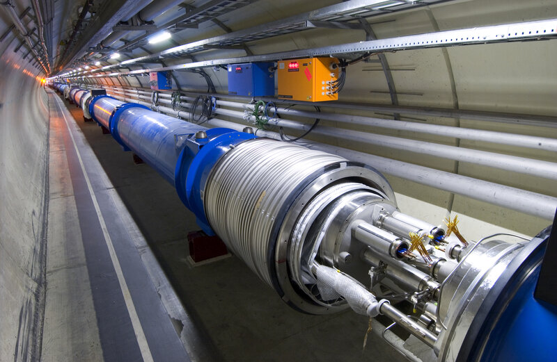 particle accelerator tunnel