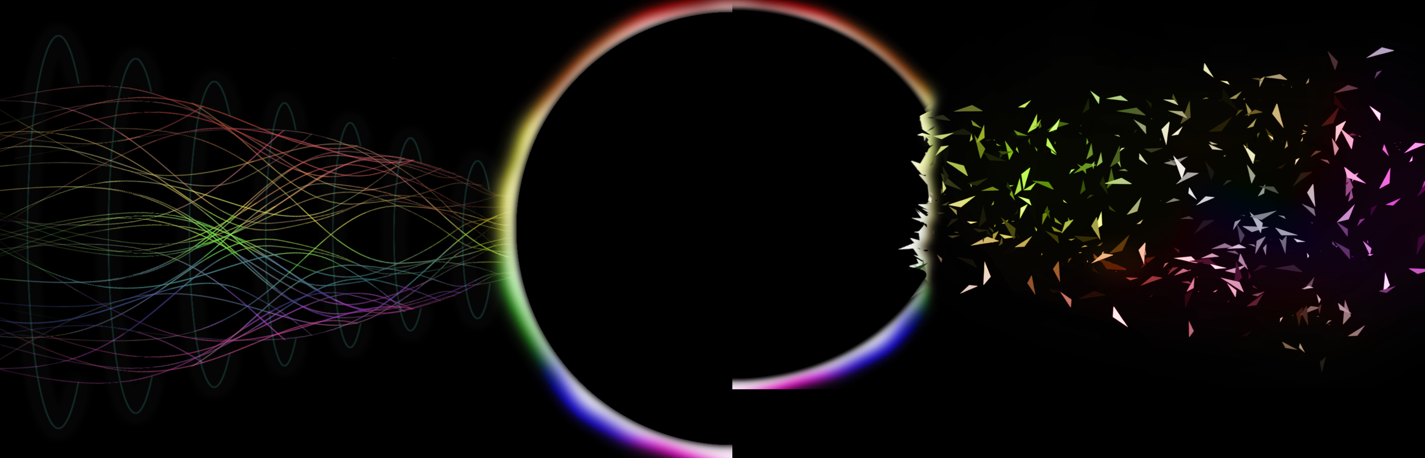particle collision visualization