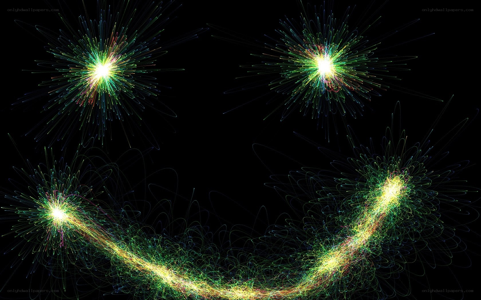 particle collision visualization