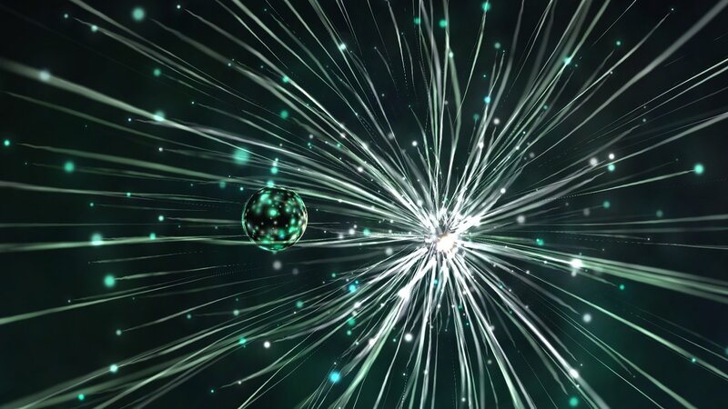 particle collision visualization