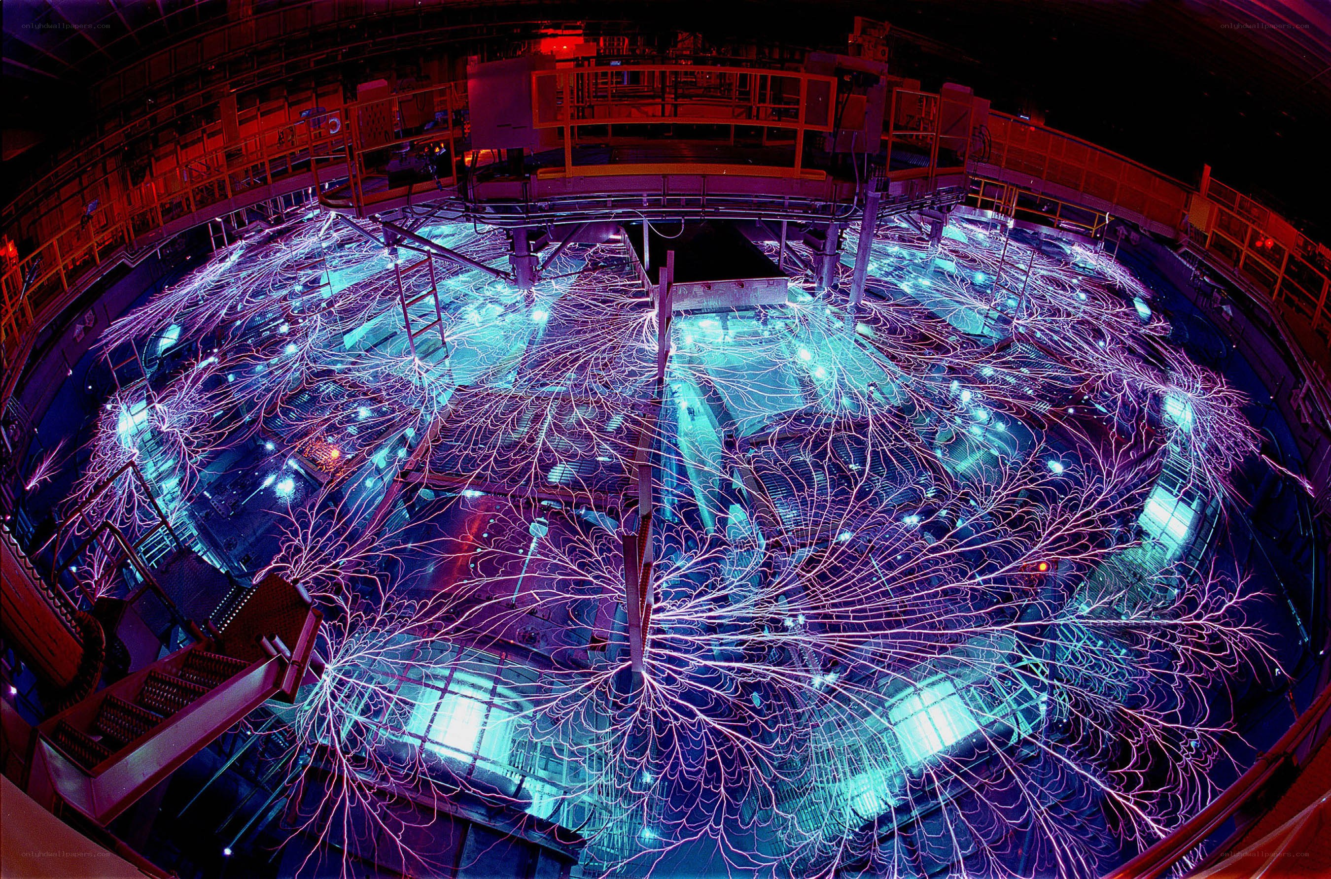 Particle detector at CERN