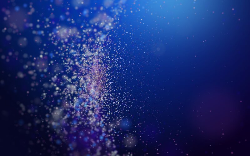 Particle Stream in Space