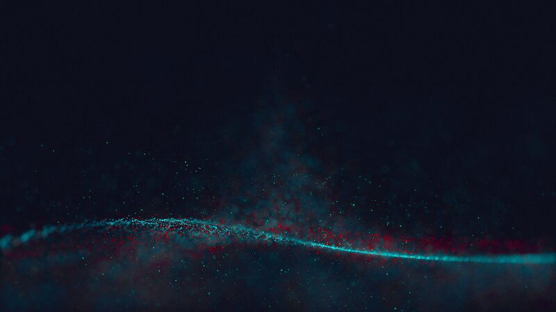 Particle Wave in Dark Space