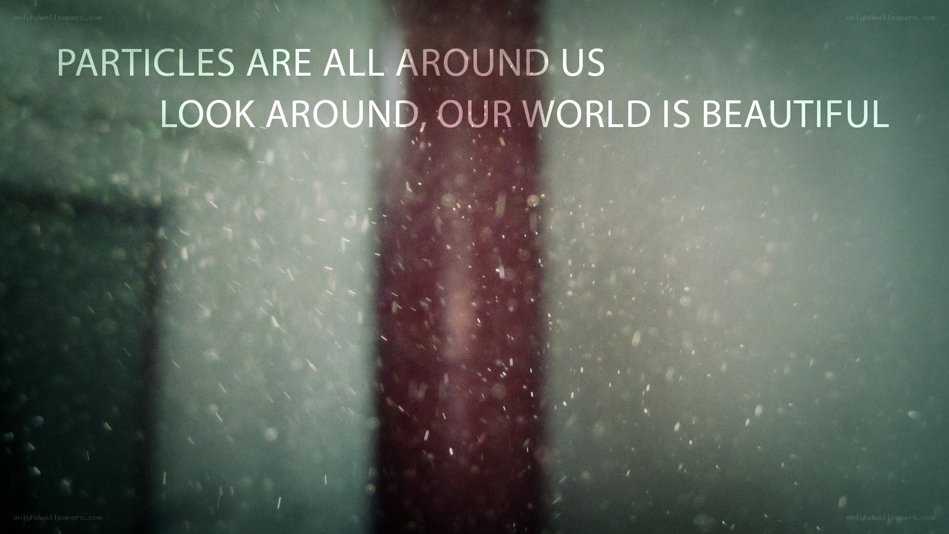 particles in the air