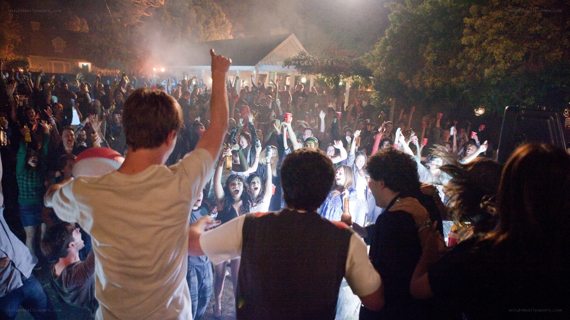 Party at a house party