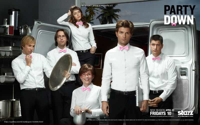 Party Down cast photo