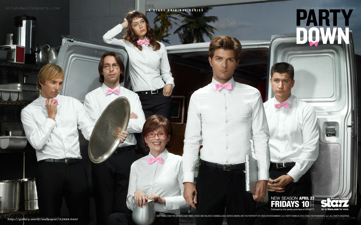 Party Down cast photo