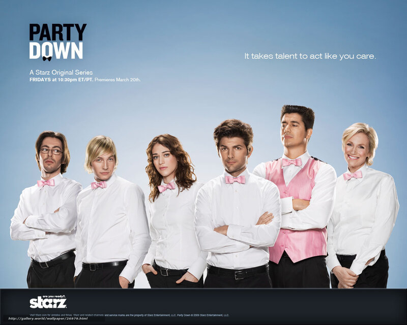 Party Down cast poster