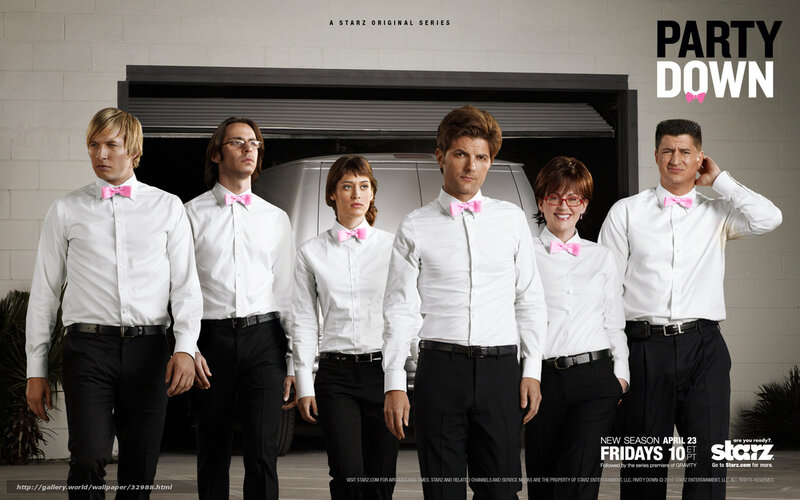Party Down cast promotional image