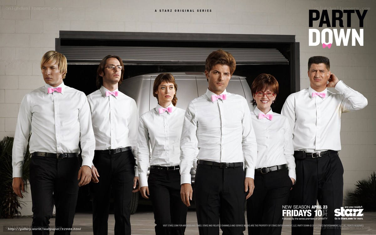 Party Down cast promotional image