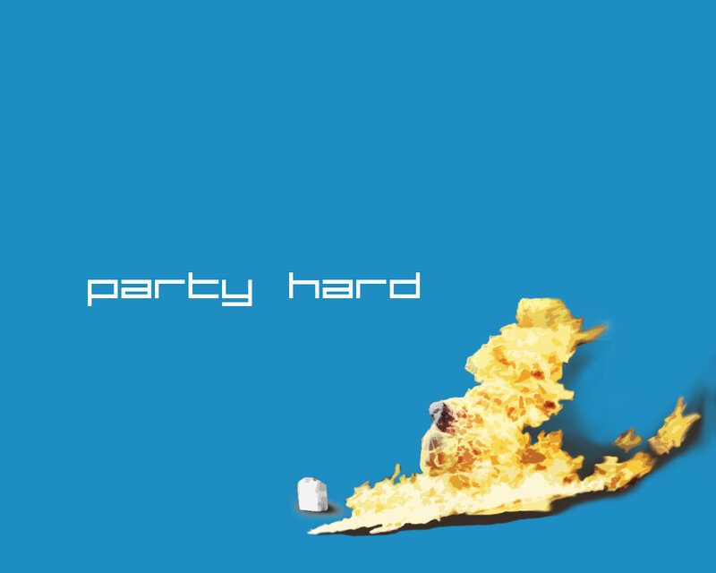 party hard explosion