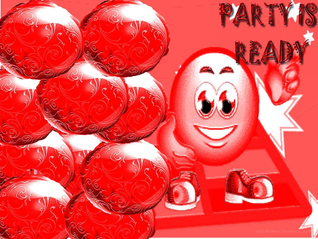Party is ready graphic