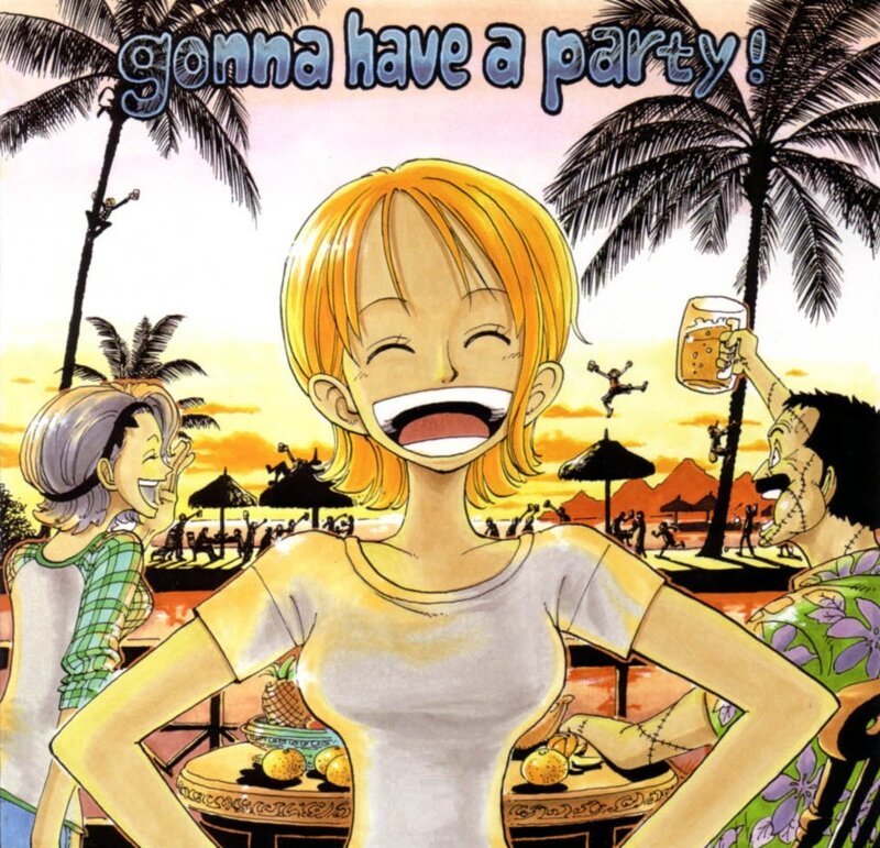 party on the beach