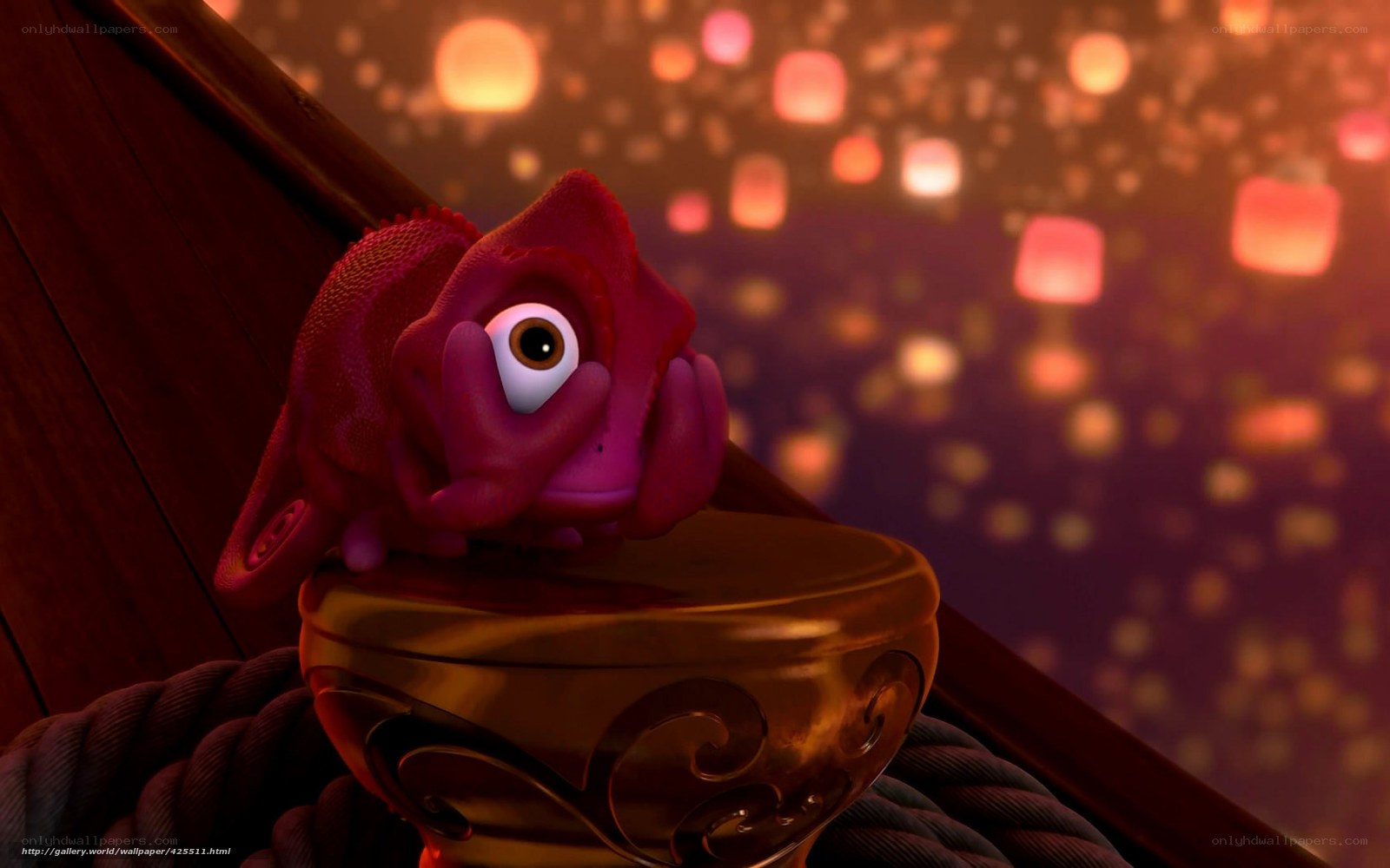 Pascal on a golden bowl