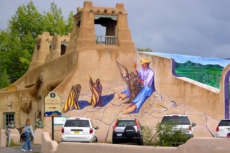 Paseo Parking mural