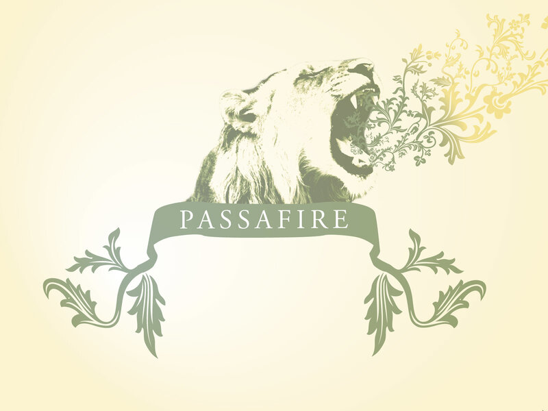 Passafire logo with lion