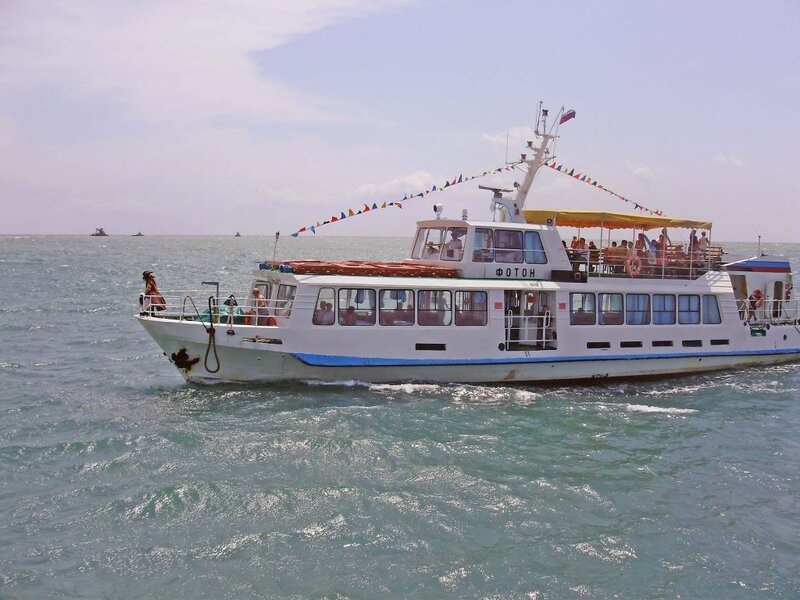 Passenger Boat on Sea