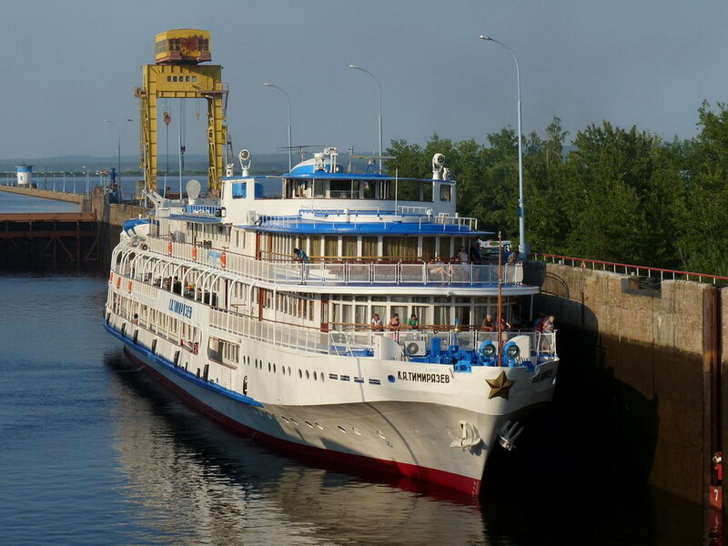 Passenger River Ship