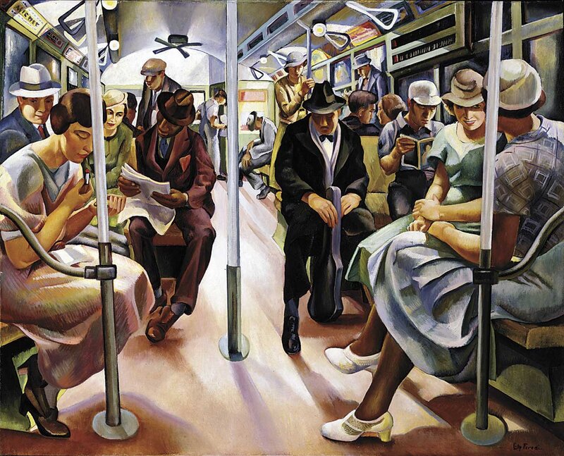 Passengers on a Subway