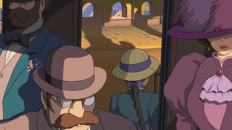 Passengers on a Train — Purple