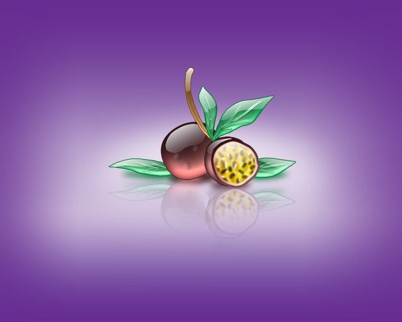 passion fruit illustration