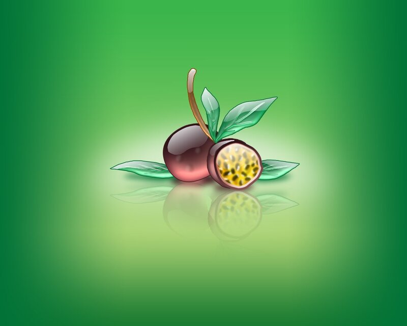 passion fruit illustration