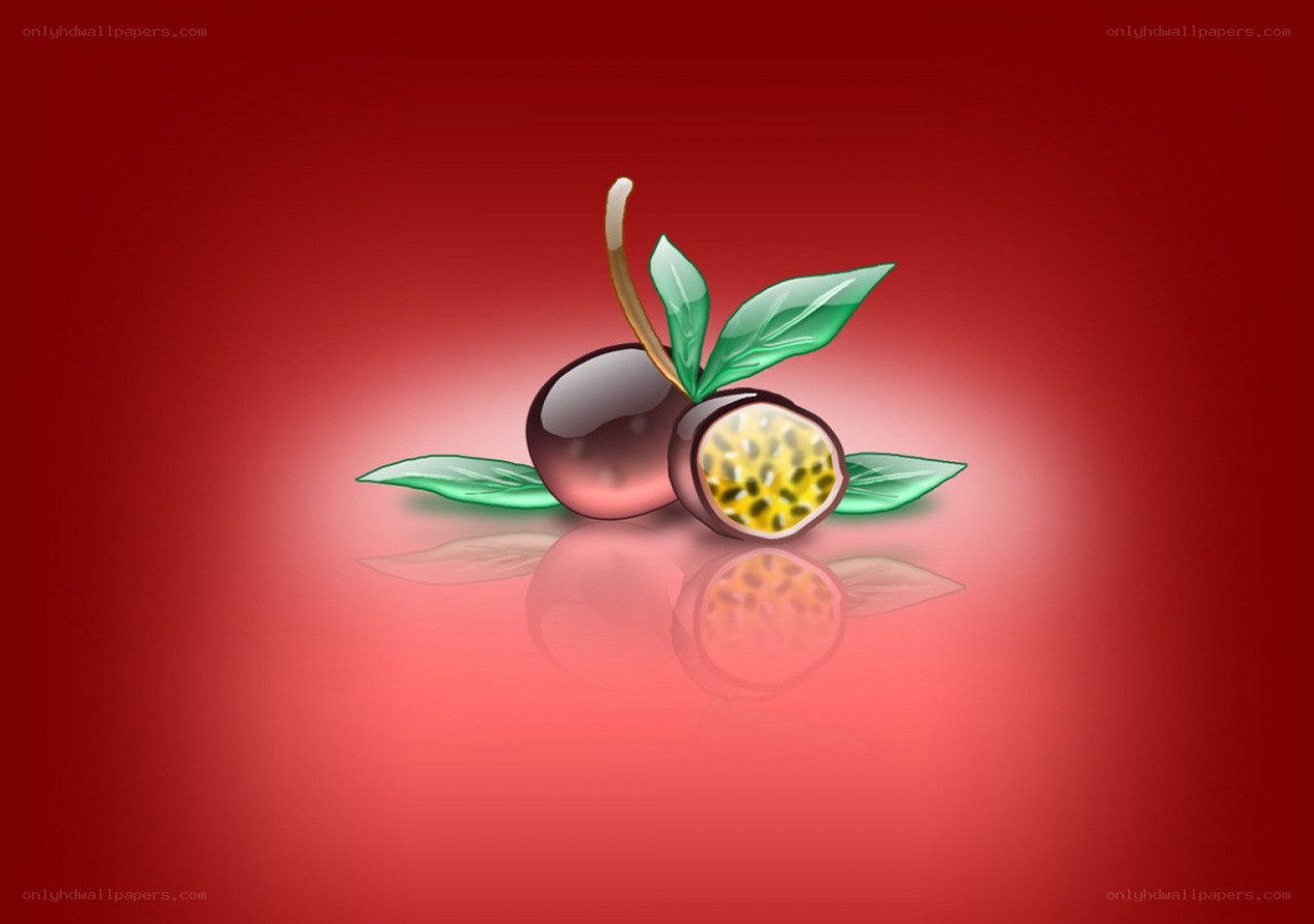 passion fruit illustration