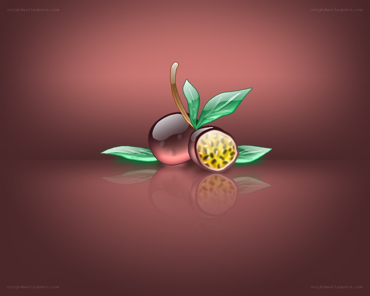 passion fruit illustration