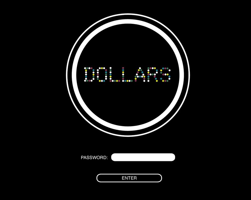 Password Entry Screen — Black