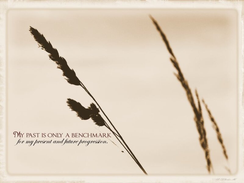 Past as a benchmark