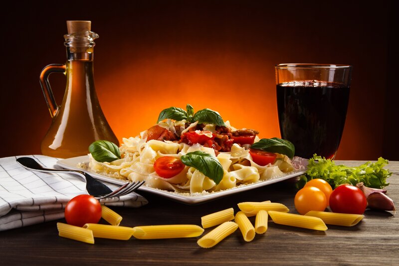 Pasta Dish with Tomatoes